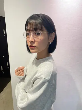 ショート 艶髪カラー✨ misaki .のヘアスタイル