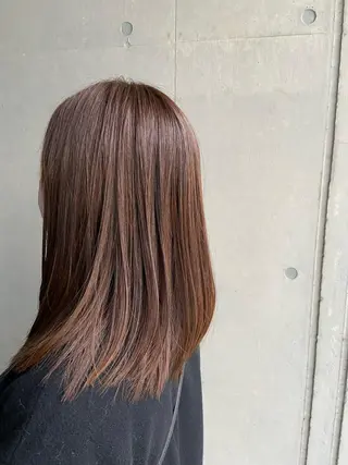 ミディアム カラー インナーカラー指名 No.1菊池柊真のヘアスタイル