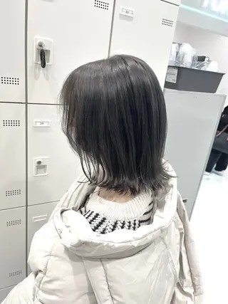 カラー 似合わせ💗透け感 💗うる艶カラー💗のヘアスタイル