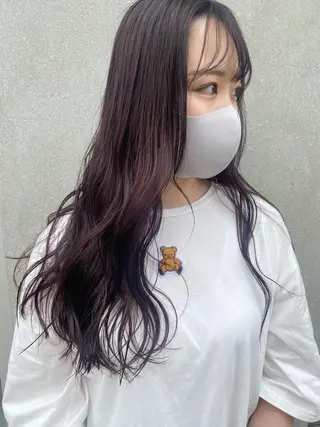 カラー AYANE 韓国ヘア /レイヤーカットのヘアスタイル