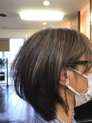 ショート パーマ 桧山 真のヘアスタイル