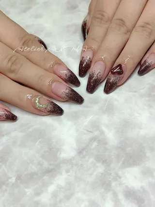 セミロング アトリエAIHA所属・アトリエAIHA★ フィルイン推奨サロンのネイルデザイン