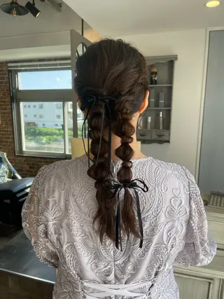 ロング ヘアアレンジ Felice Erikaのヘアスタイル