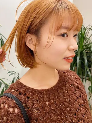 カラー Pros所属・nana/レイヤー /酸性ストレートのヘアスタイル