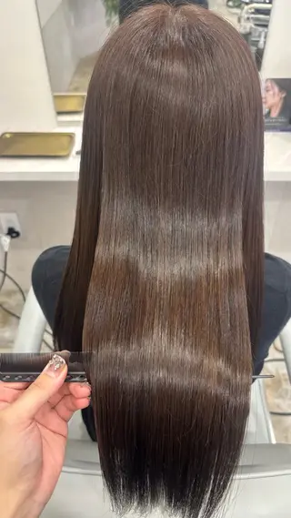 ロング カラー makoto⌇レイヤ ー⌇艶カラー🍒のヘアスタイル