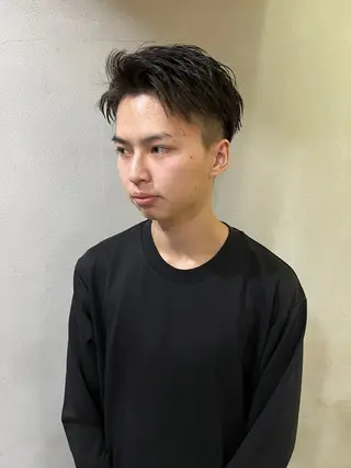 メンズ アキト/ メンズ/透明感暗髪のヘアスタイル