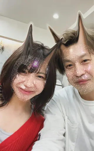 ミディアム カラー TOWA 野村　コウダイのヘアスタイル