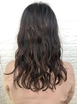 セミロング カラー メンズパーマ/ スパイキー/神田正紀のヘアスタイル