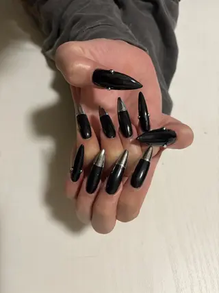 ネイル 33nail✴️栄 スミレ❇️Gel-xのネイルデザイン