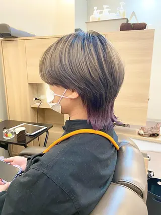 ショート 林 瑠夏のヘアスタイル