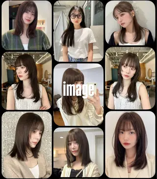 カラー siki akariのヘアスタイル