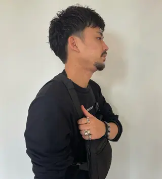 メンズ 田中 碧のヘアスタイル