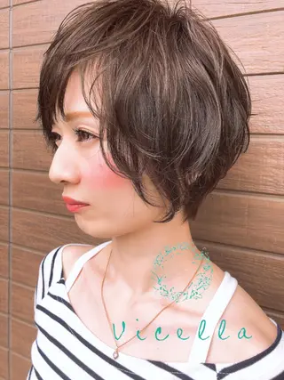 ショート 岡崎/髪質改善/ ハイトーン/鈴木進のヘアスタイル