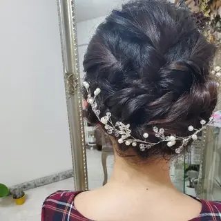 セミロング ヘアアレンジ See by merのマツエク・マツパデザイン