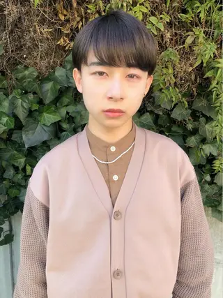 メンズ メンズ🍃ナチュラル 韓国風ヘアRENのヘアスタイル