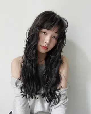 ロング パーマ hair&make putti所属・田村 佳詩乃のヘアスタイル