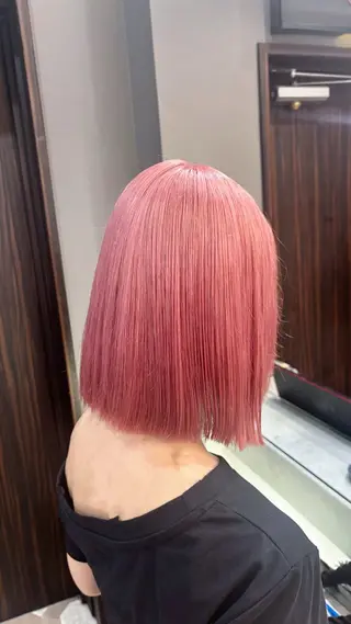 ミディアム HINAKO🩵 寒色カラー🪽のヘアスタイル