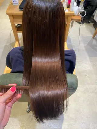 ロング カラー Marin🔖 /学生人気No. 1のヘアスタイル