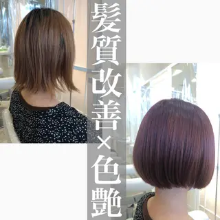 ショート カラー 須賀 一美のヘアスタイル