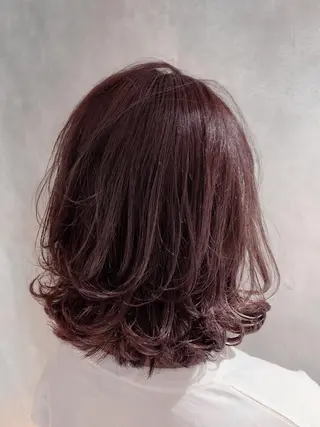 ミディアム ANDO HIKARIのヘアスタイル