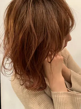 ミディアム カラー 鎌田卓也/髪質改善 /透明感カラーのヘアスタイル