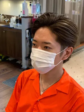 メンズ Leverage所属・【店長】外国人風 メンズヘア尾上雄輝のヘアスタイル