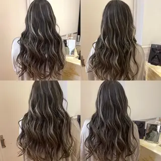 ロング カラー Dimo＆所属・ハイライトカラー /ダイスケのヘアスタイル