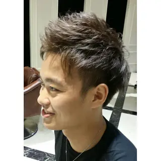 ショート メンズ na3moe【ナナナモエ】所属・髪質改善✨カラー特化 サロン🎨平尾晃一のヘアスタイル