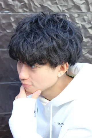 パーマ メンズ 🔥メンズ特化🔥 永瀬椋のヘアスタイル