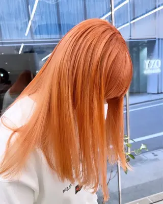 ミディアム カラー カラー系/カット特化 🟠オオタキマサシのヘアスタイル