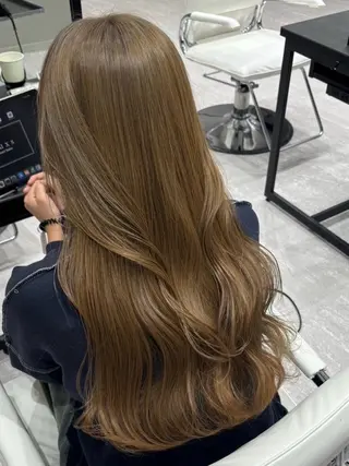 ロング カラー//了戒美希 //伊勢原のヘアスタイル