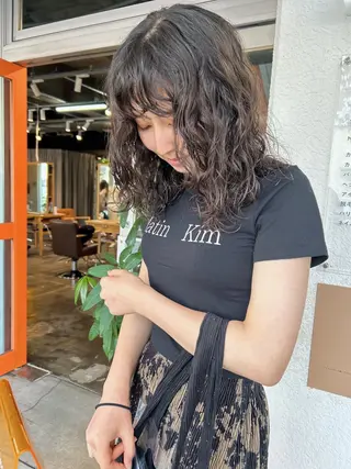 ミディアム 透明感カラー 暖色shihoのヘアスタイル