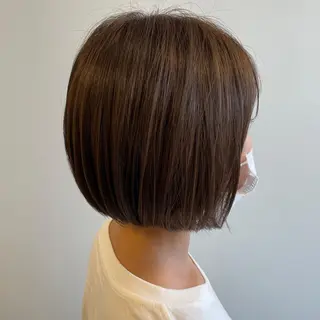 ミディアム 坂井 茅聖のヘアスタイル