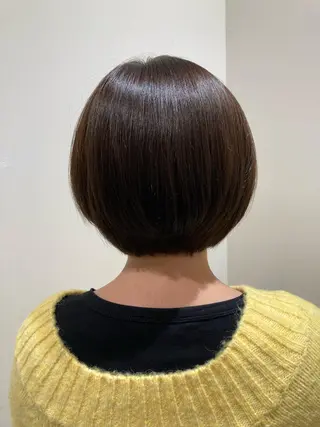 ショート 折本 沙織のヘアスタイル