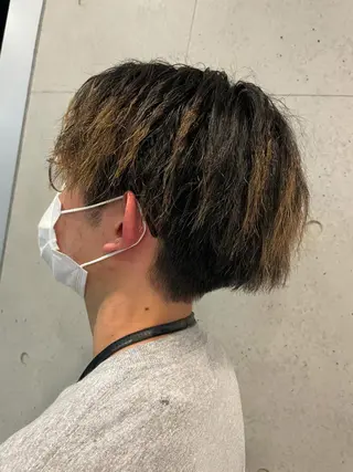 パーマ メンズ 髪質改善/縮毛矯正 ツヤ髪🩷さつきのヘアスタイル