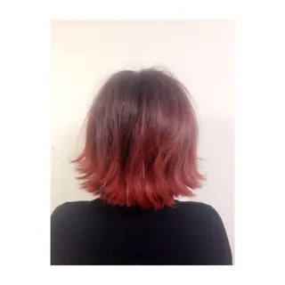 ショート ミディアム アオガミ （前髪顔周りカット）のヘアスタイル