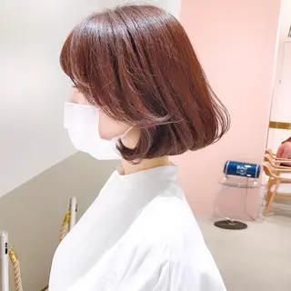 ミディアム 韓国くびれレイヤー 🇰🇷はづきのヘアスタイル