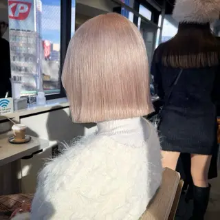 カラー 梅田ハイトーンカラー / ibuのヘアスタイル