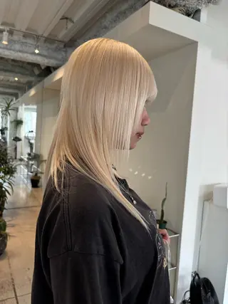 カラー ANY/須田 麻人/パーマスタイルのヘアスタイル
