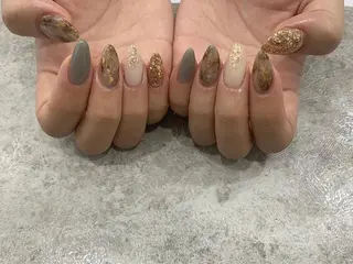 ロング カラー ネイル 松井 亜由美のネイルデザイン