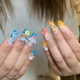 ネイル D.d Haruka /y2k/持ち込みのネイルデザイン