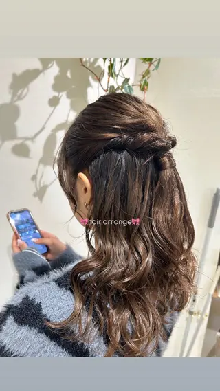 ミディアム men's/ﾏﾂｴｸ /ｶﾗｰ🎀ﾋｶﾙのマツエク・マツパデザイン