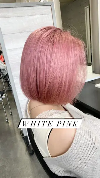 ショート カラー Coeur所属・いち かのヘアスタイル