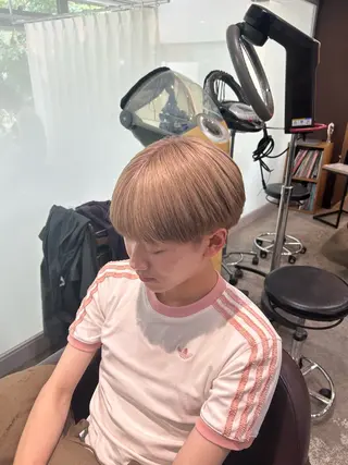 カラー メンズ 坂本奈都美 🎀のヘアスタイル