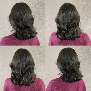 カラー FiNbyallure 池袋所属・シアカラー×髪質改善 ミニモ限定/浦前翼のヘアスタイル