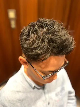 ショート メンズ ヒロ銀座ヘアーサロン六本木店所属・宮崎 陽樹のヘアスタイル