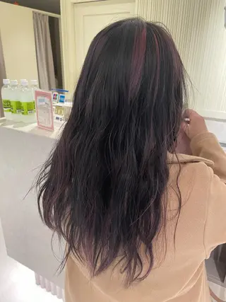 セミロング カラー EARTHセンター南店所属・宮澤 理久のヘアスタイル