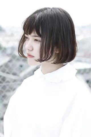 ミディアム パーマ 🌙FLYCKA ☀️縮毛矯正のヘアスタイル