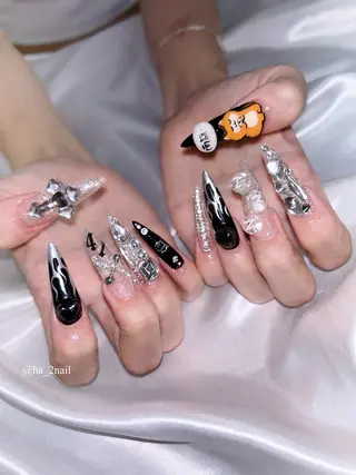 ネイル NAIL and EYELASH ALPHA.所属・ALPHA. 姫繇のネイルデザイン