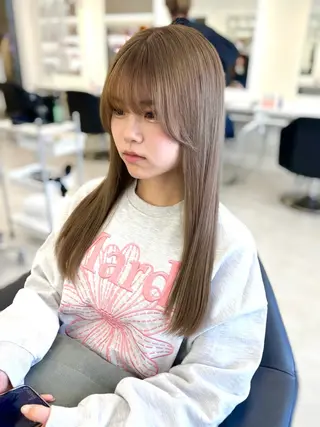 ロング カラー ♡ParveMix 花房 菜乃♡のヘアスタイル